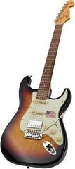 Elektriskā ģitāra SX SEF1 HSS 3-Tone Sunburst Elektriskā ģitāra - 2