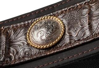 Guitar strap Taylor Grand Pacific Strap Brown Guitar strap - 1