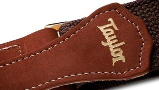 Textile guitar strap Taylor GS Mini Strap Chocolate Textile guitar strap - 6