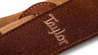Textile guitar strap Taylor Suede Strap Chocolate Textile guitar strap - 7