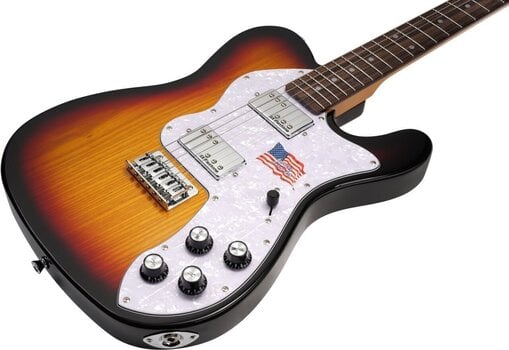 Elektrikitarr SX SEF2 HH 3-Tone Sunburst Elektrikitarr - 4