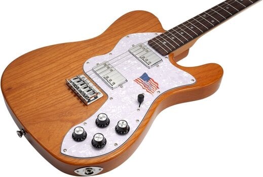 Electric guitar SX SEF2 HH Natural Electric guitar - 4