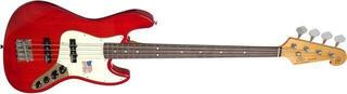 4-keelne basskitarr SX SBF1 Transparent Red 4-keelne basskitarr - 4