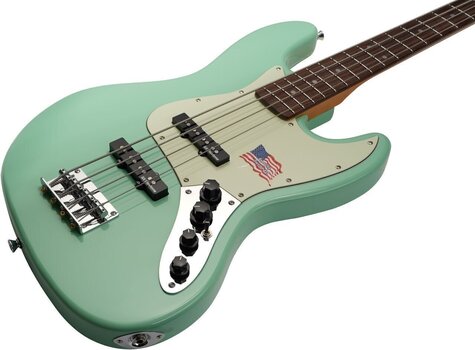 4-keelne basskitarr SX SBF1 Surf Green 4-keelne basskitarr - 4