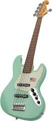 5-strengs bassgitar SX SBF15 Surf Green 5-strengs bassgitar - 2