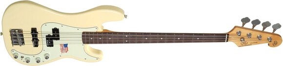 Baixo de 4 cordas SX SBF2X Vintage White Baixo de 4 cordas - 5