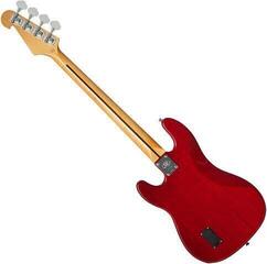 Baixo de 4 cordas SX SBF2X Transparent Red Baixo de 4 cordas - 1