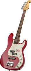 Baixo de 4 cordas SX SBF2X Transparent Red Baixo de 4 cordas - 2