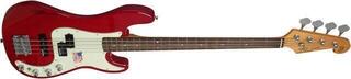 Baixo de 4 cordas SX SBF2X Transparent Red Baixo de 4 cordas - 4