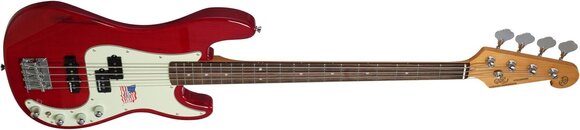 4-keelne basskitarr SX SBF2X Transparent Red 4-keelne basskitarr - 5