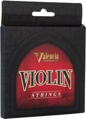 Violinstrenge Valencia VZSTV200 Nylon Core Violinstrenge - 1