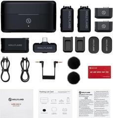 Conjunto sem fios Hollyland Lark Max 2 Combo with Camera RX + USB-C RX Conjunto sem fios - 2