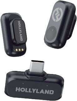 Juhtmeta lavalier-mikrofoni komplekt Hollyland Lark A1 Mini Duo with USB-C RX Juhtmeta lavalier-mikrofoni komplekt - 3