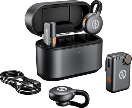 Juhtmeta lavalier-mikrofoni komplekt Hollyland Lark M2S Combo Lavalier Space Gray Juhtmeta lavalier-mikrofoni komplekt - 3
