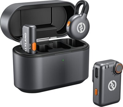 Juhtmeta lavalier-mikrofoni komplekt Hollyland Lark M2S Mini Combo Lavalier Mini Combo Space Gray Juhtmeta lavalier-mikrofoni komplekt - 3