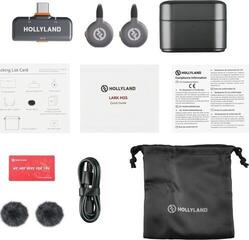 Conjunto sem fios Hollyland Lark M2S Duo Lavalier with USB-C Plug Duo Space Gray Conjunto sem fios - 3