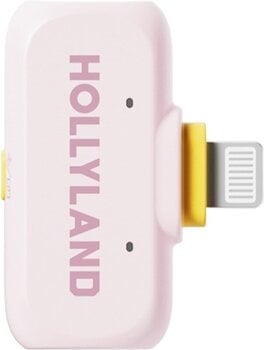 Juhtmeta lavalier-mikrofoni komplekt Hollyland Lark A1 Combo Cloud Pink with USB-C+ Lightning Juhtmeta lavalier-mikrofoni komplekt - 3
