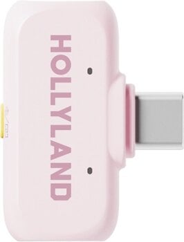 Juhtmeta lavalier-mikrofoni komplekt Hollyland Lark A1 Combo Cloud Pink with USB-C+ Lightning Juhtmeta lavalier-mikrofoni komplekt - 4