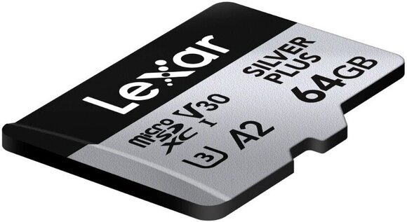 Paměťová karta Lexar MicroSDXC Silver Plus 1066x Micro SDXC 64 GB Paměťová karta - 2