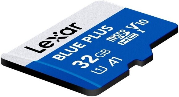 Карта памет Lexar MicroSDHC Blue Plus UHS-I with SD adapter Micro SDHC 32 GB Карта памет - 2