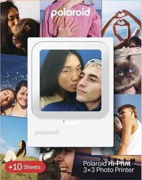 Pocket Printer
 Polaroid Hi-Print 3x3 + 10 Sheets Pocket Printer - 10