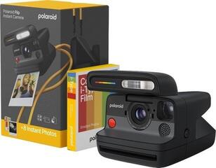 Instant Camera
 Polaroid Flip + Color Film Bundle (8 photos) Black Instant Camera - 1