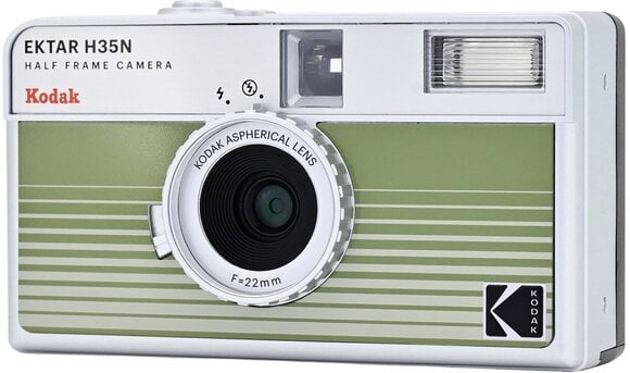 Klassisk kamera KODAK EKTAR H35N Striped Green Klassisk kamera - 2