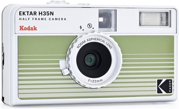 Klassisk kamera KODAK EKTAR H35N Striped Green Klassisk kamera - 3