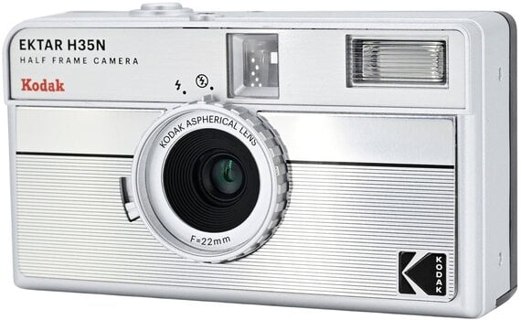 Cámara clásica KODAK EKTAR H35N Striped Silver Cámara clásica - 2