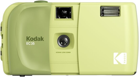 Klasiskā kamera KODAK EC35 + Kodak Ultra Max 24 Exp Avocado Green Klasiskā kamera - 2