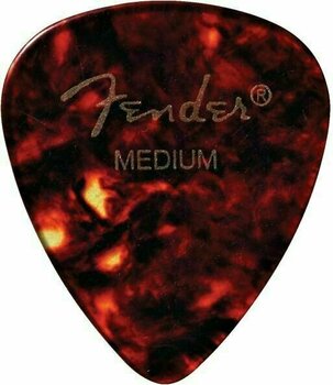 Plectrum Fender 451 Shape Classic Celluloid Picks M 12 Plectrum - 2