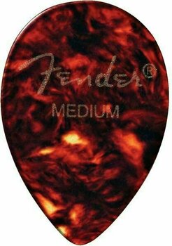 Plektrum Fender 358 Shape Classic Celluloid Picks M 12 Plektrum - 2