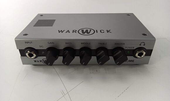 Tranzistoru basa pastiprinātājs Warwick Gnome Tranzistoru basa pastiprinātājs (Bojāti) - 2