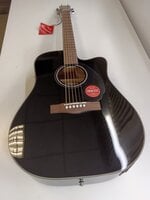 Fender CD-60SCE Black Elektro-akustična dreadnought