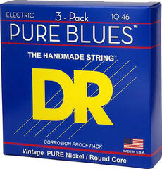 Struny do gitary elektrycznej DR Strings PHR-10 3-Pack Struny do gitary elektrycznej - 1