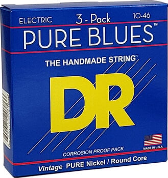 Strune za električno kitaro DR Strings PHR-10 3-Pack Strune za električno kitaro - 3