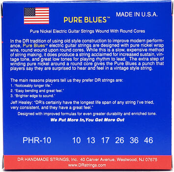 Strune za električno kitaro DR Strings PHR-10 3-Pack Strune za električno kitaro - 4