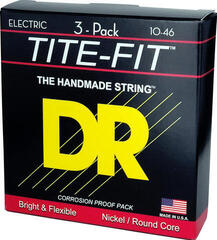 Cordes pour guitares électriques DR Strings MT-10 Tite Fit 3-Pack Cordes pour guitares électriques - 1