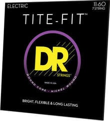 Cuerdas de guitarra eléctrica DR Strings Tite-Fit EH7-11 Cuerdas de guitarra eléctrica - 1
