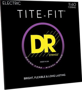 Struny pro elektrickou kytaru DR Strings Tite-Fit EH7-11 Struny pro elektrickou kytaru - 3
