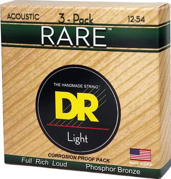 Struny pro akustickou kytaru DR Strings RPM-12 Rare 3-Pack Struny pro akustickou kytaru - 2