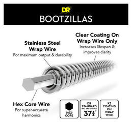 Cordas para baixo DR Strings BZ-50 Cordas para baixo - 4