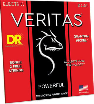 Struny pro elektrickou kytaru DR Strings VTE-10 Veritas Struny pro elektrickou kytaru - 3
