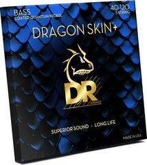 Žice za 5 žičanu bas gitaru DR Strings Dragon Skin+ Coated Nickel 5-String Light 40-120 Žice za 5 žičanu bas gitaru - 2
