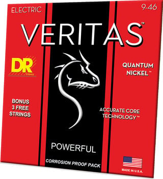 Struny pro elektrickou kytaru DR Strings VTE-9/46 Veritas Struny pro elektrickou kytaru - 2