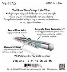 Χορδές για Ηλεκτρική Κιθάρα DR Strings VTE-9/46 Veritas Χορδές για Ηλεκτρική Κιθάρα - 3