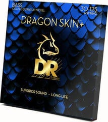 Bass guitar strings DR Strings Dragon Skin+ Coated Nickel 6-String Medium 30-125 Bass guitar strings - 1