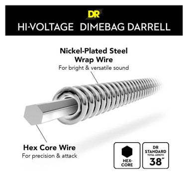 Struny pro elektrickou kytaru DR Strings DBG-9 Struny pro elektrickou kytaru - 5