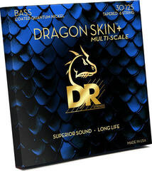 Bassokitaran kielet DR Strings Dragon Skin+ Coated Nickel 6-String Medium 30-125 Tapered Multi-Scale Bassokitaran kielet - 2