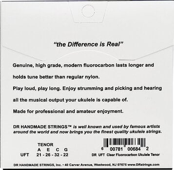 Strings for tenor ukulele DR Strings UFT Strings for tenor ukulele - 3